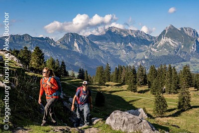 Toggenburger Höhenweg, Schweiz