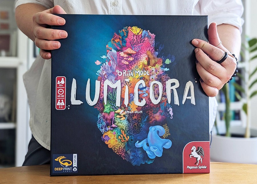 Lumicora, ein Spiel zum Thema Korallenriffe