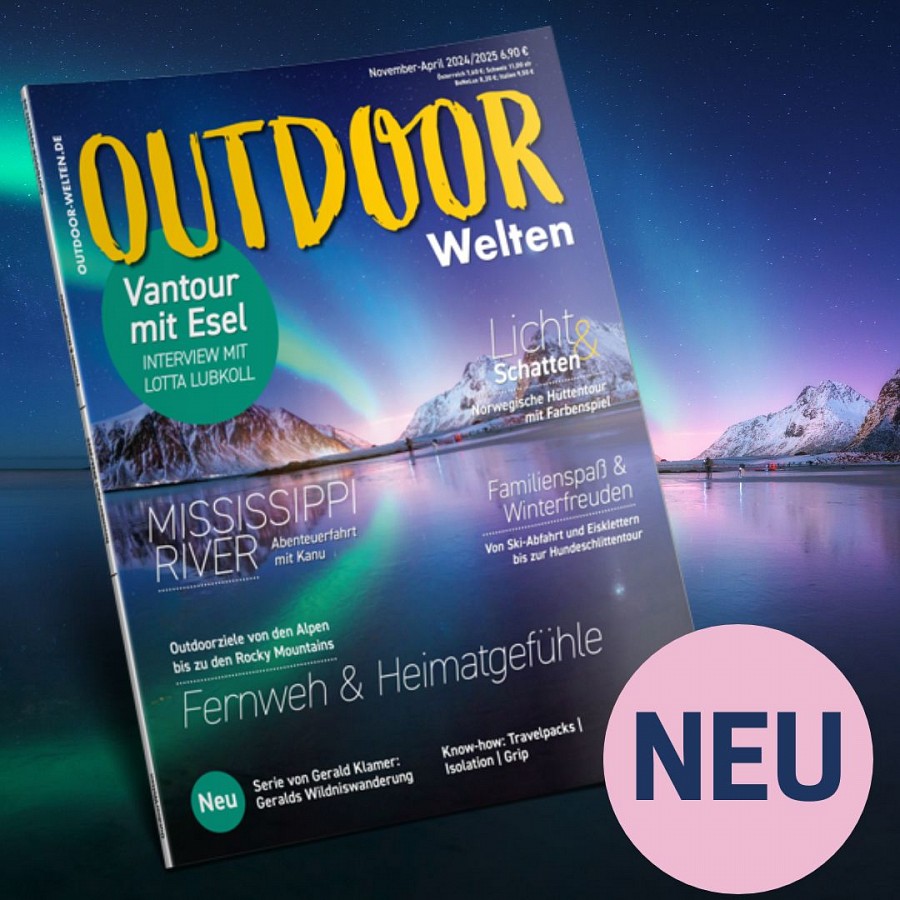 Neue Winterausgabe der OutdoorWelten 