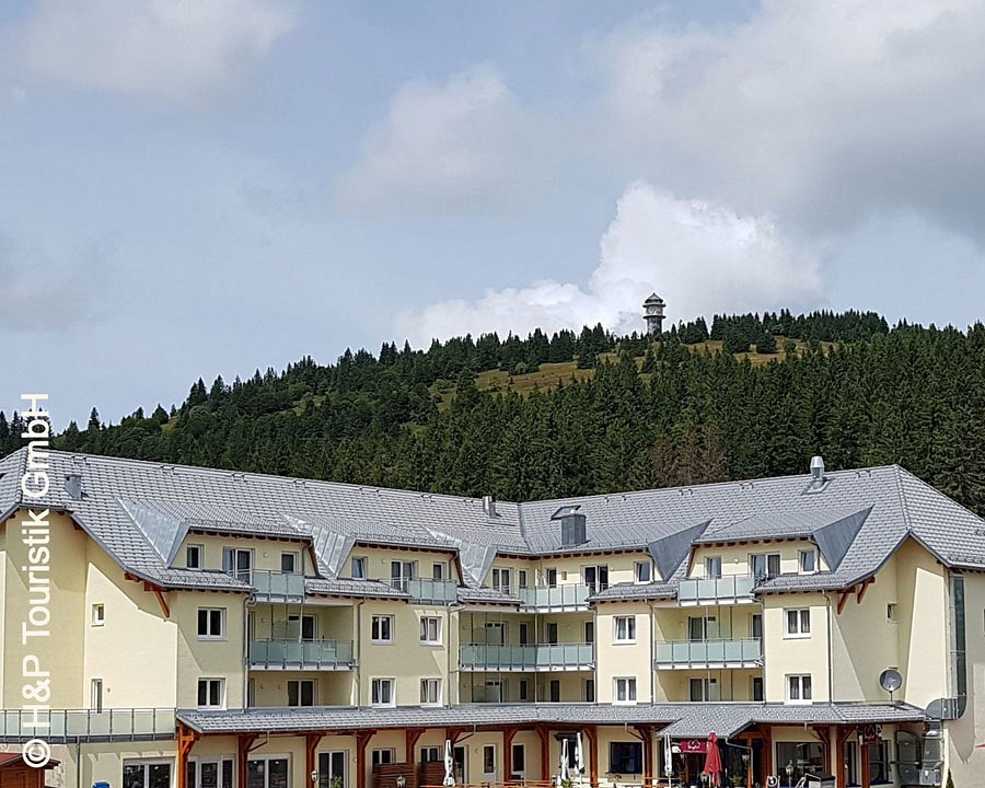 Blick auf Gastgeber und Feldberg