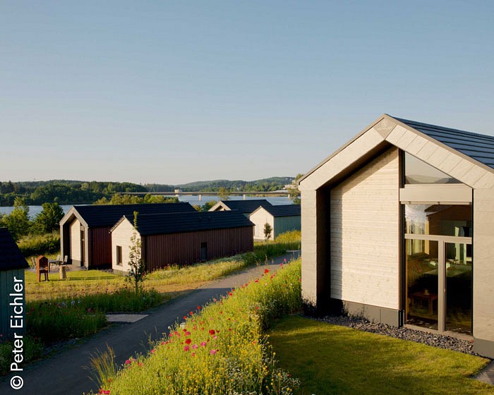 Ansicht der der Bio-Seehotel Chalets
