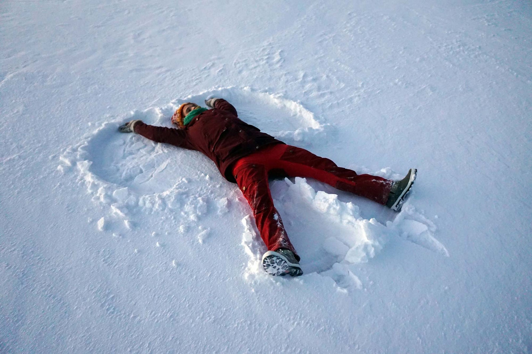 pAuf-einem-Ausflug-in-der-Naumlhe-der-Huumltte-entstand-auch-dieses-Schnee-Kunstwerknbspp