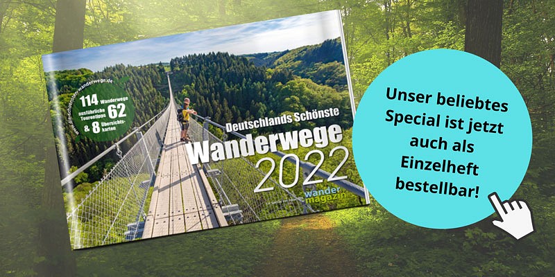 Anzeige, Deutschlands Schönste Wanderwege 2022
