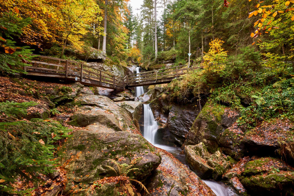 Der Hochfall im Bayerischen Wald
