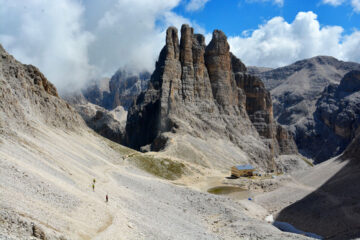 Rosengartenspitze in den Dolomiten