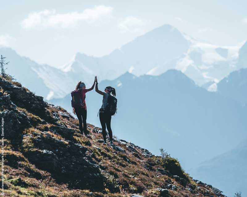 Naturerlebnis und Wanderlandschaft einer ausgewählten Region